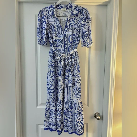 Umgee Paisley Print Midi Sundress - Picture 6 of 11